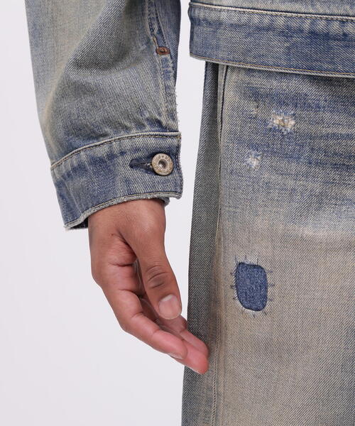 AVIREX デニムジャケット gジャン 「TFQP」1st TYPE DENIM