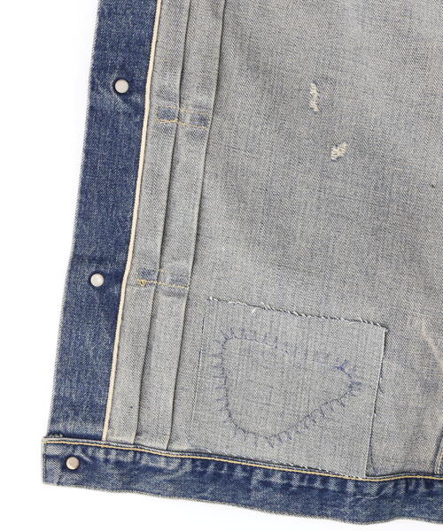 AVIREX デニムジャケット gジャン 「TFQP」1st TYPE DENIM