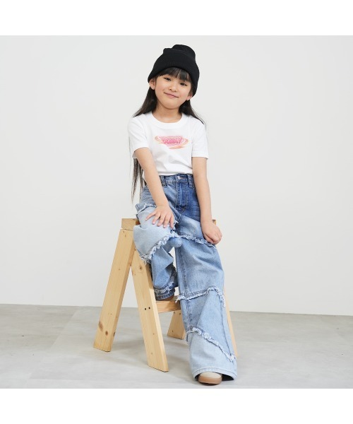 tシャツ ピンクHoorayロゴ キッズ Tシャツ キッズ 子供服 女の子 | ブランド登録なし | 06