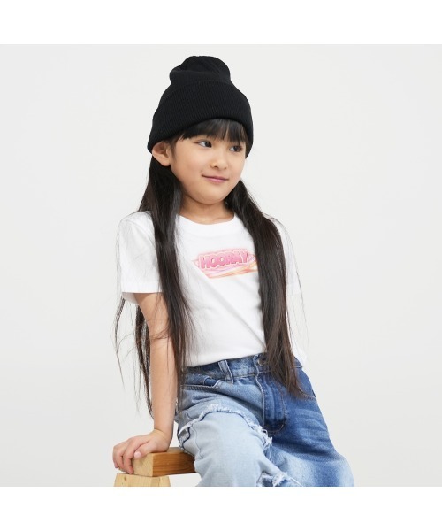 tシャツ ピンクHoorayロゴ キッズ Tシャツ キッズ 子供服 女の子 | ブランド登録なし | 07