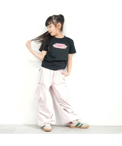 tシャツ ピンクHoorayロゴ キッズ Tシャツ キッズ 子供服 女の子 | ブランド登録なし | 18
