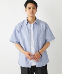 シャツ SHIPS Colors:リネン COOLMAX(R) ミックス ショートスリーブ シャツ メンズ｜ZOZOTOWN Yahoo!店