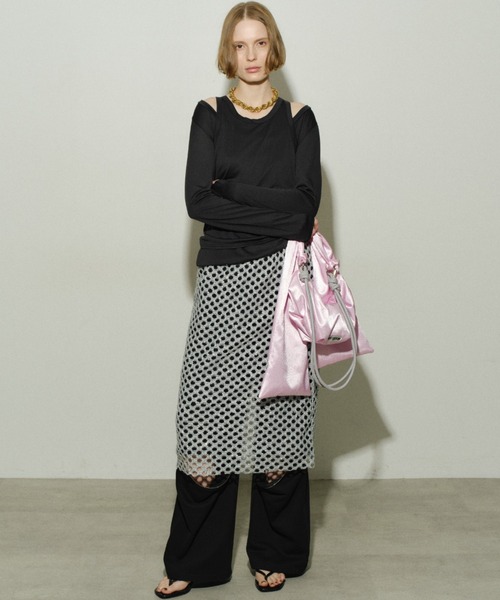 SALE【AMI】AMIハイウエストベルトミディスカート スカート Ami skirt / : ZOZOTOWN Yahoo!店 - 通販 - Yahoo