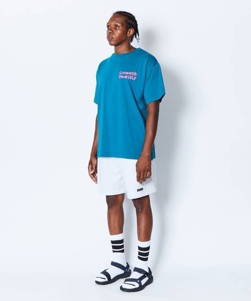 パンツ AKTR LOGO SWEAT SHORTS（アクター ロゴ スウェット ショーツ