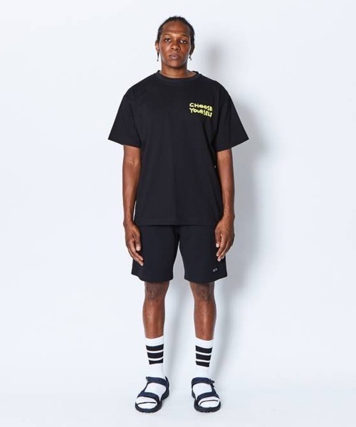 新品未使用　AKTR　ロゴスウェットショーツ　ブラック　Mサイズ パンツ AKTR LOGO SWEAT SHORTS（アクター ロゴ スウェット