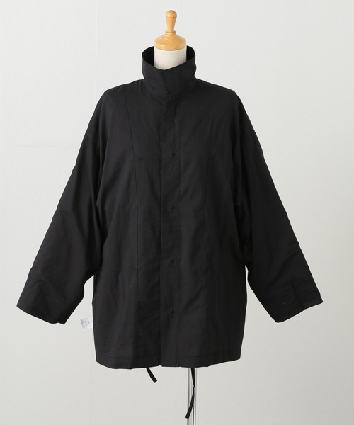 ジャケット・アウター CRINKLE fringe M65 jacket fringe M65 jacket｜BLACK