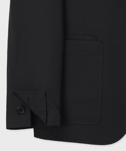 PS paul smith テーラードジャケット ウール生地 ソリッド ウールストレッチ ジャケット 'A Suit To Travel In