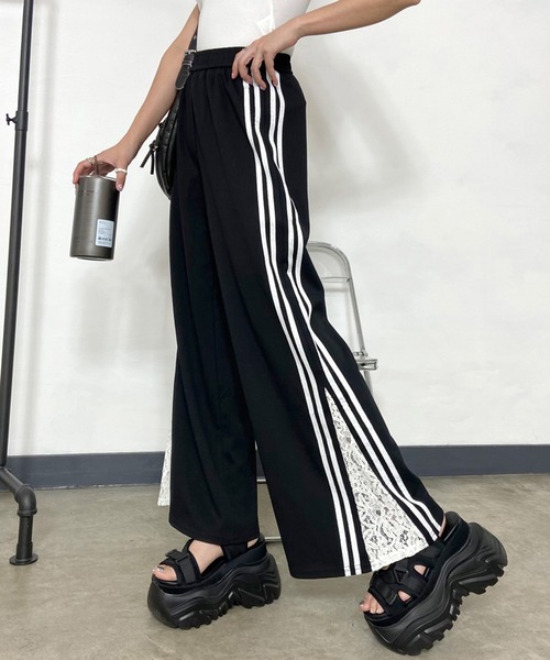 non-hedge（ノンヘッジ） スウェットパンツ ジャージ カットライン