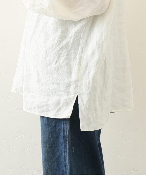 JOURNAL STANDARD LUXE 「JOURNAL LUXE」 長袖ブラウス - ブルー