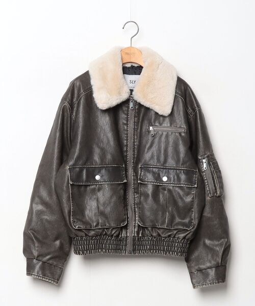 【新品未使用】【タグ付き】完売カラー SLY ブルゾン SLY（スライ） ブルゾン FREE ブラック レディース : ZOZOTOWN Yahoo