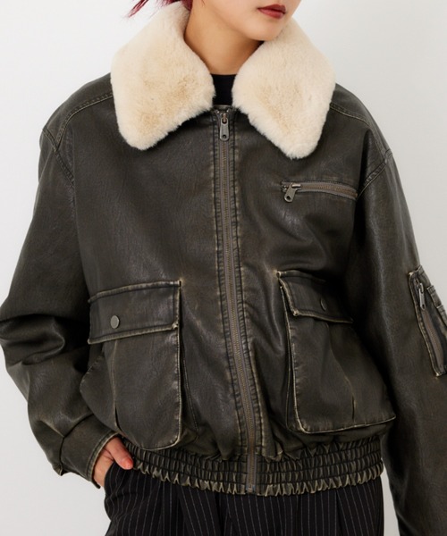 SLY（スライ） ブルゾン FREE ブラック レディース : ZOZOTOWN Yahoo