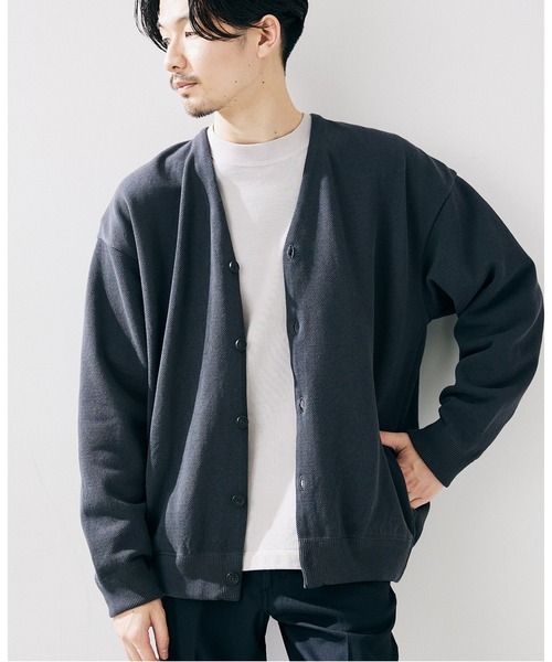 crepuscule カーディガン　サイズ2 パープル　グレー crepuscule 「crepuscule」 カーディガン 2 グレー メンズ