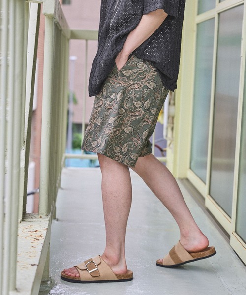 ペイズリー柄パンツ（その他メンズボトムス、パンツ）｜ボトムス