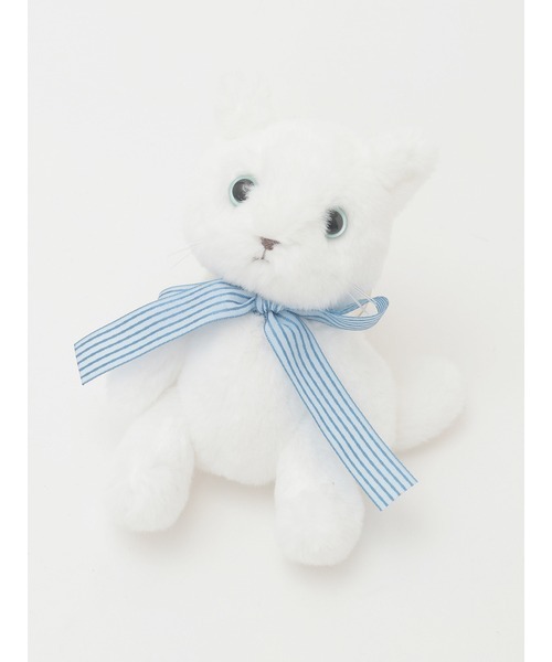 PINK HOUSE ブローチ ねこと子ペンギンぬいぐるみコサージュ