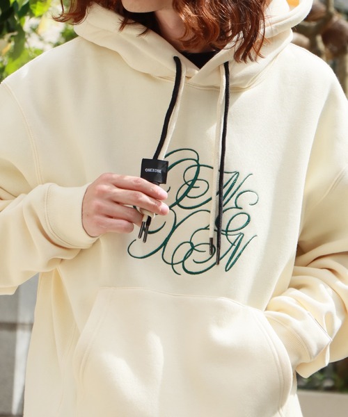 ONEXONE（ワンフォーワン） パーカー LOGO FREESTYLE HOODIE