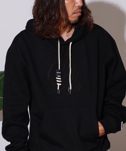 ONEXONE（ワンフォーワン） パーカー LOGO FREESTYLE HOODIE