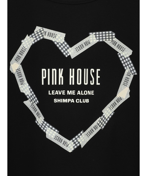 「PINK HOUSE」 半袖Tシャツ MEDIUM レッド レディース