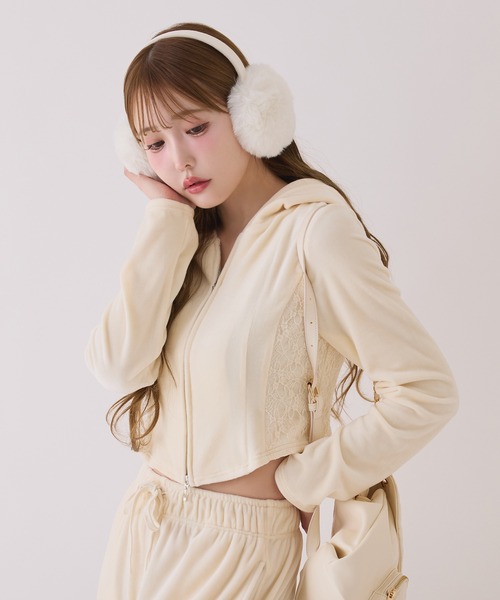 【未使用】acca ファー イヤーマフ ベージュ 耳当て アッカ 未使用】acca ファー イヤーマフ ベージュ 耳当て アッカ 未使用】acca