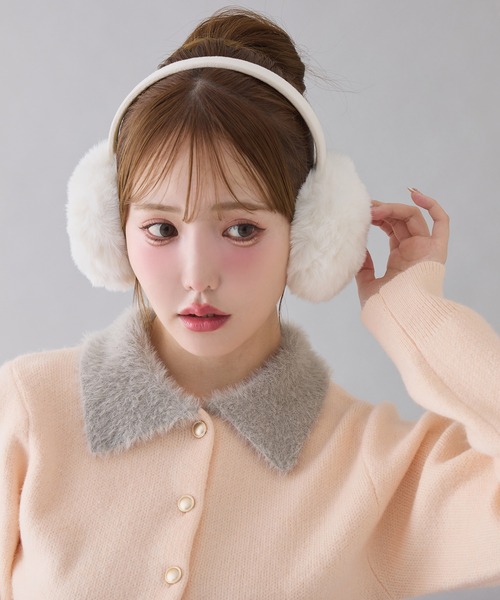 one after another NICE CLAUP 耳当て イヤーマフ フェイクファー