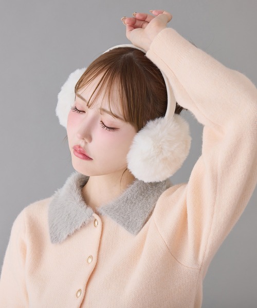 one after another NICE CLAUP 耳当て イヤーマフ フェイクファー