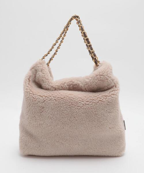 Tiara（ティアラ） トートバッグ 「VIOLAd'ORO/ヴィオラドーロ」ボア