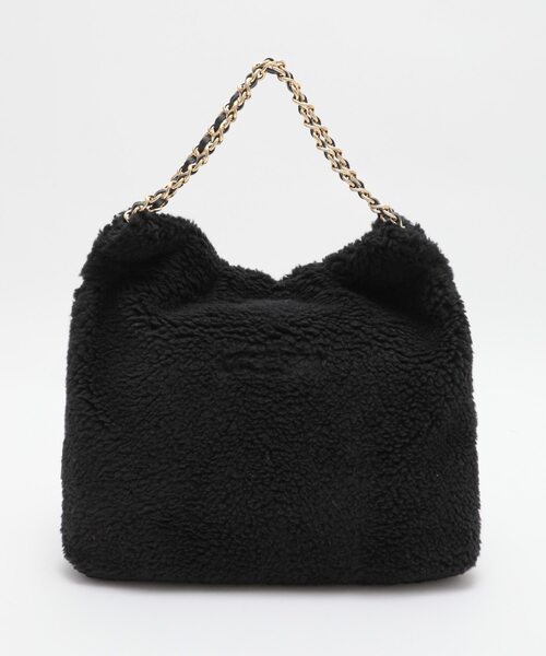 Tiara トートバッグ 「VIOLAd'ORO/ヴィオラドーロ」ボアチェーン