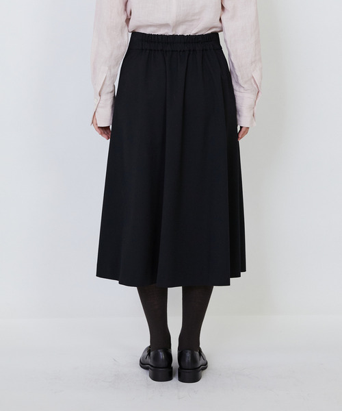 【美品】コムデギャルソン　ひざ丈スカート・08AW・巻き ・ラップ・ギャバジン 2001124F0010_m1_a002.jpg