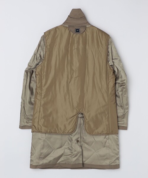 ステンカラーコート コート SHIPS: VENTILE(R) コットン ステンカラー コート メンズの画像