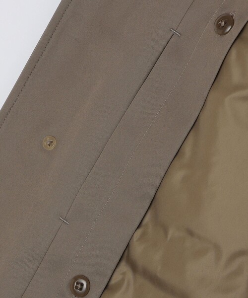 ステンカラーコート コート SHIPS: VENTILE(R) コットン ステンカラー コート メンズの画像