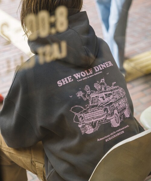 hood×freaksstore コラボトレーナー hood×freaksstore コラボトレーナー