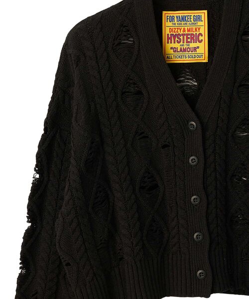 HYSTERIC GLAMOUR（ヒステリックグラマー） カーディガン HYSTERIC