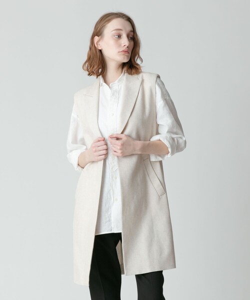 美品◎allureville コート 2 アルアバイル allureville（アルアバイル） コート 2 ネイビー レディース