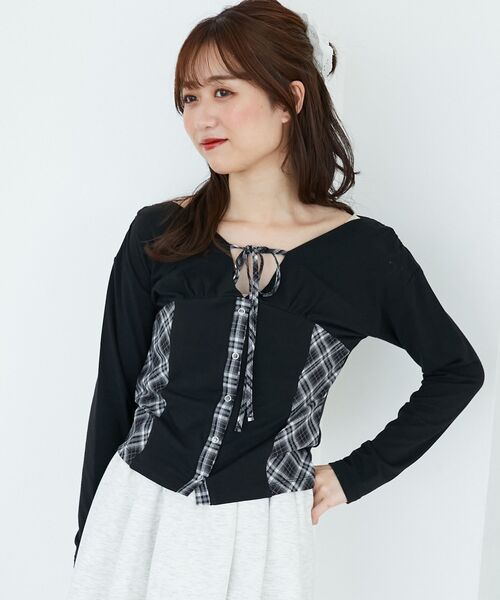MAJESTIC LEGON（マジェスティックレゴン） tシャツ バイカラー