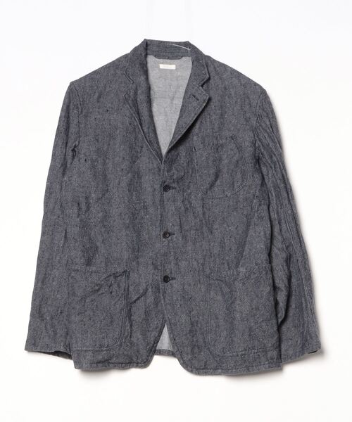 COMOLI（コモリ） テーラードジャケット 1 ネイビー メンズ : ZOZOTOWN