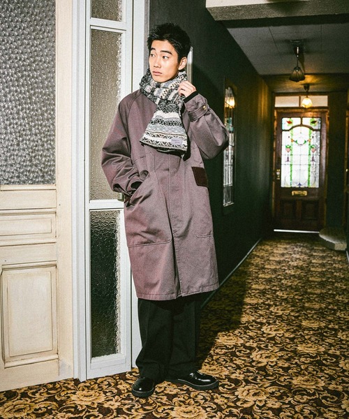 niko and…（ニコアンド） スラックス ワイドグルカスラックス メンズ