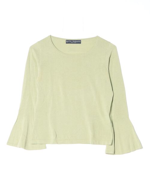 KEITA MARUYAMA（ケイタマルヤマ） 長袖ニット 1 グリーン レディース