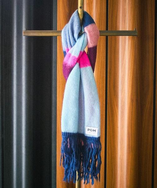 POM AMSTERDAM（ポムアムステルダム） マフラー ストール (POM)SHAWL
