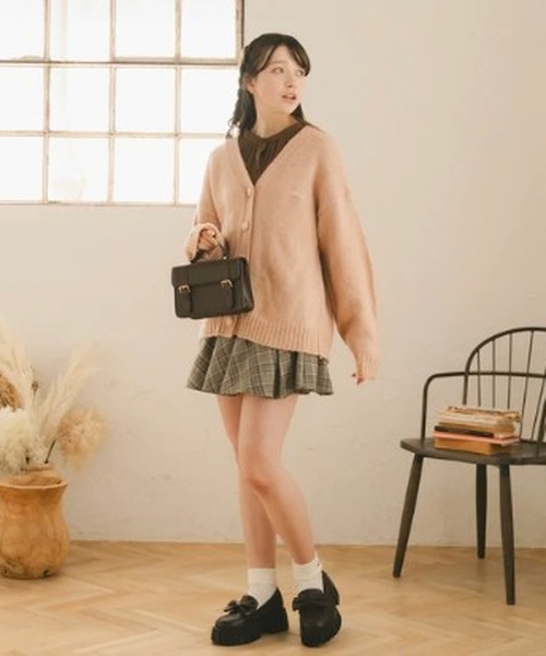 amr. カーディガン オリジナルロゴカーディガン レディース : ZOZOTOWN