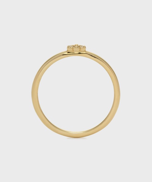 指輪 リング ゴールドダイヤモンドリング（0.03ct） レディースの画像