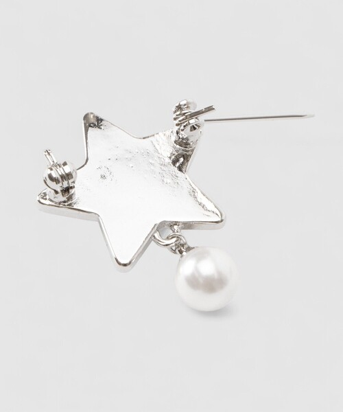 ANAYI（アナイ） ブローチ ロゴモチーフ×スターブローチ レディース