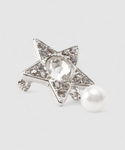 ANAYI（アナイ） ブローチ ロゴモチーフ×スターブローチ レディース