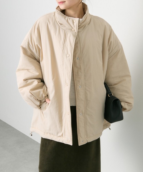 pual ce cin コート アウター 「WEB限定」リバーシブルスタンドカラー