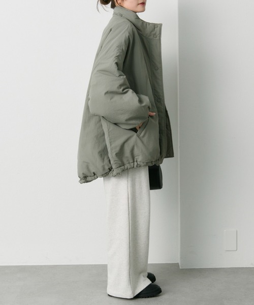 pual ce cin コート アウター 「WEB限定」リバーシブルスタンドカラー
