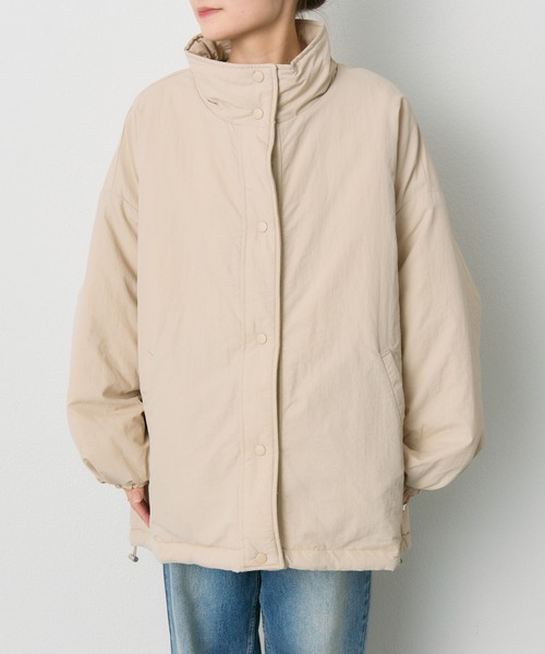 pual ce cin コート アウター 「WEB限定」リバーシブルスタンドカラー