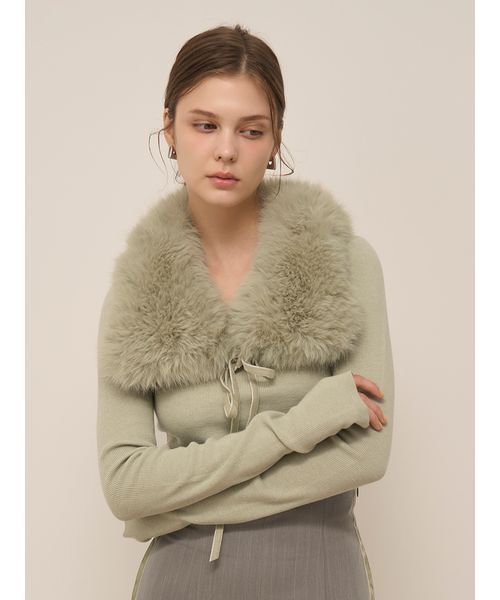 SNIDEL（スナイデル） ニット セーター ティペットファーニット