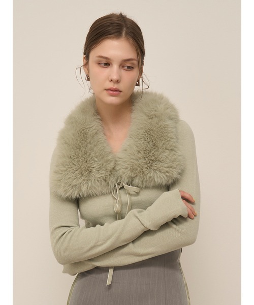 SNIDEL（スナイデル） ニット セーター ティペットファーニット