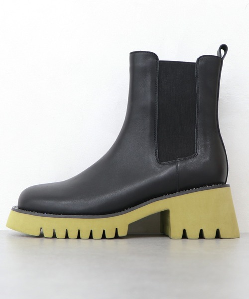 「NICAL」 ショートブーツ M ブラック レディース_画像2