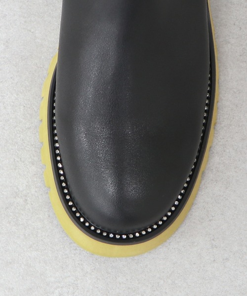 「NICAL」 ショートブーツ M ブラック レディース_画像3