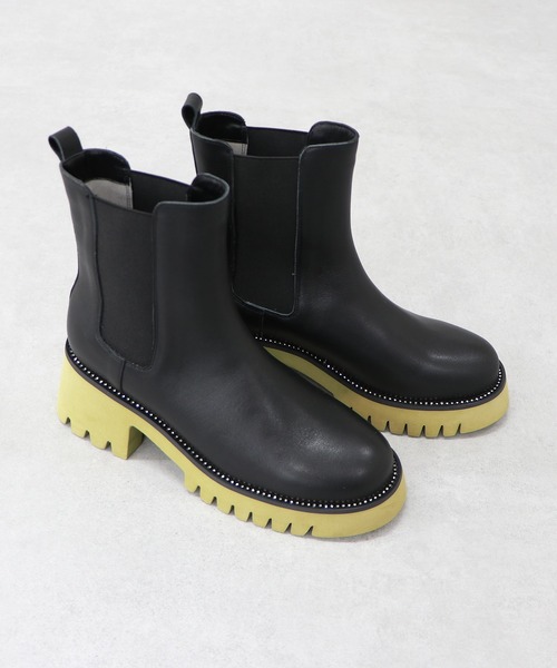 「NICAL」 ショートブーツ M ブラック レディース_画像6