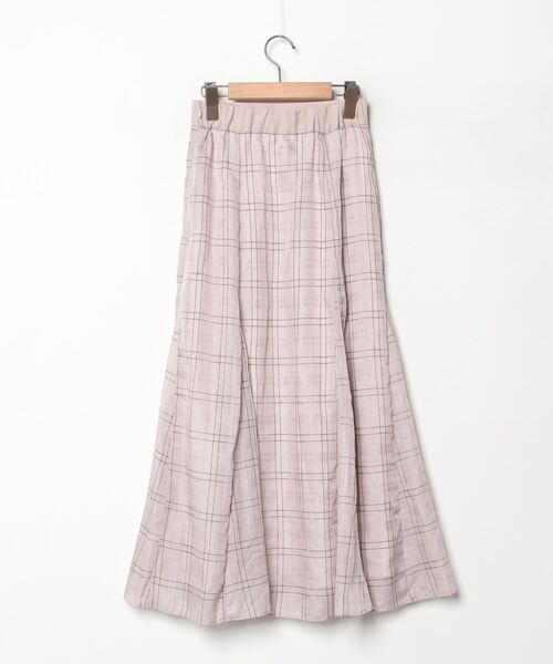 「WILLSELECTION」 フレアスカート M ベージュ レディース_画像2